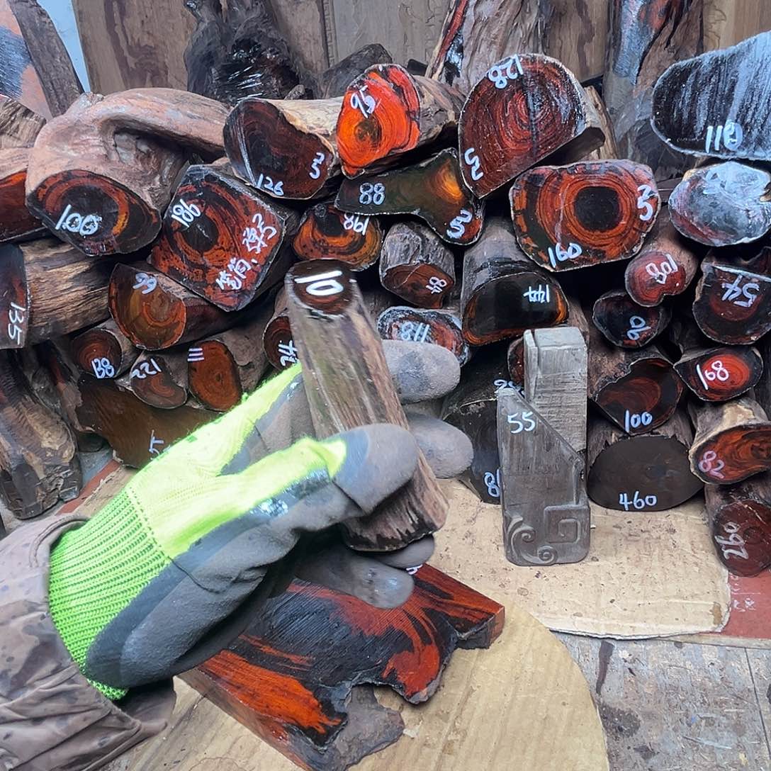 前***术木大红酸枝交趾黄檀