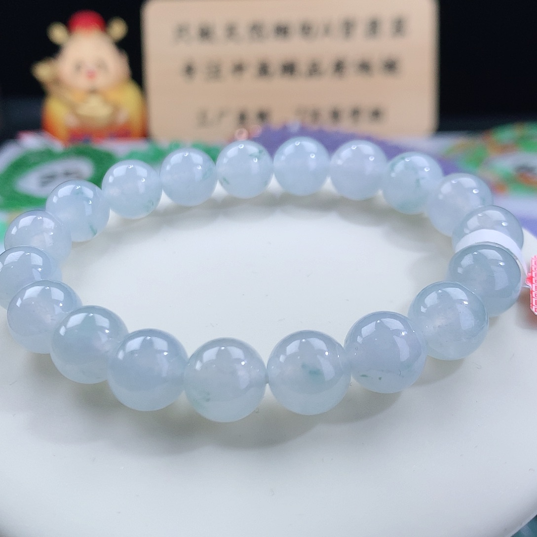 翡翠手链未镶嵌卡10
