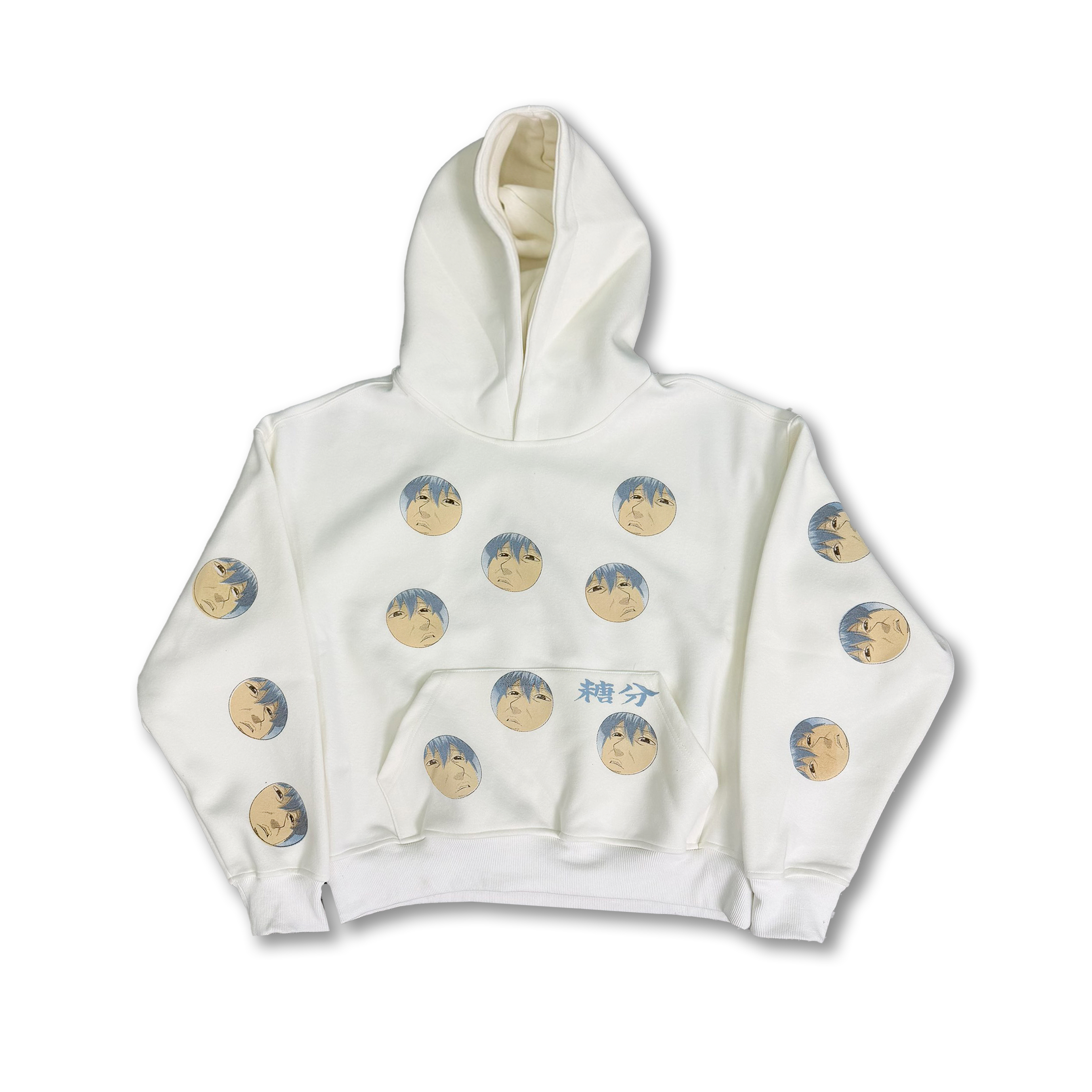 STEP ONE “名场面表情”新篇章二次元BOXY版型廓形连帽帽衫卫衣