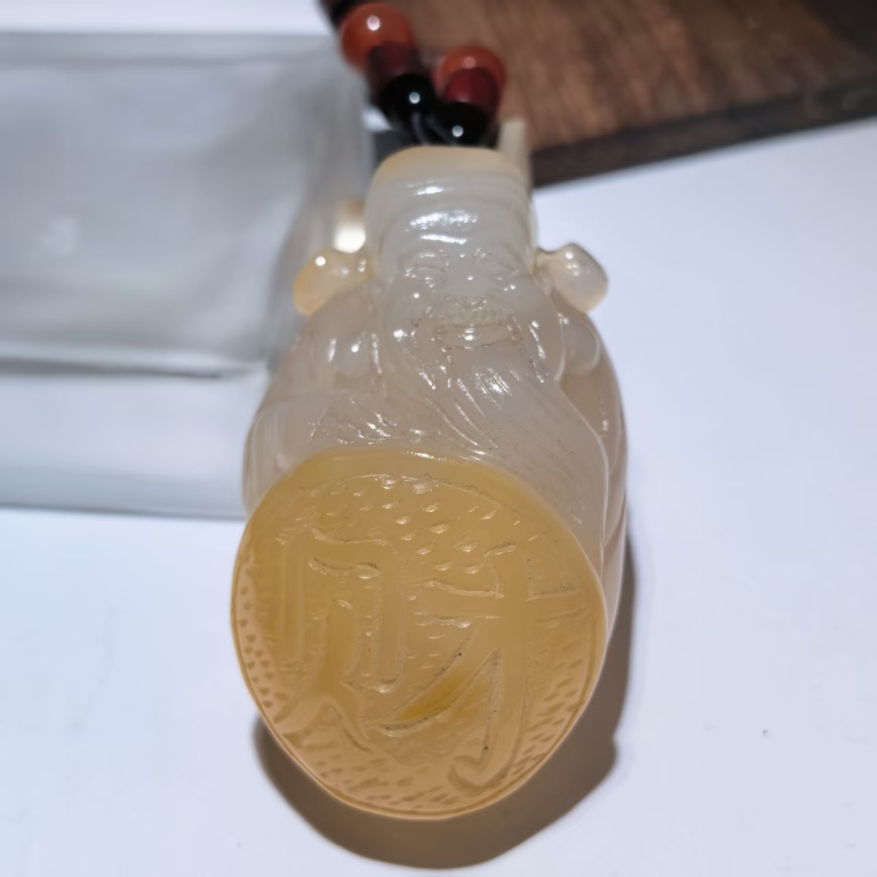 （老银工厂5号店）精品时尚黄财神手把件（多样性发一