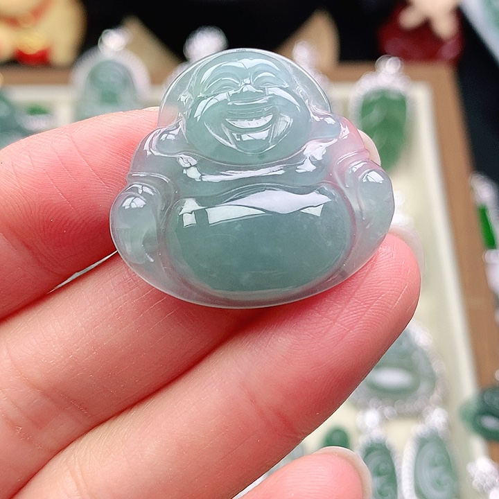 颈饰未镶嵌翡翠吊坠