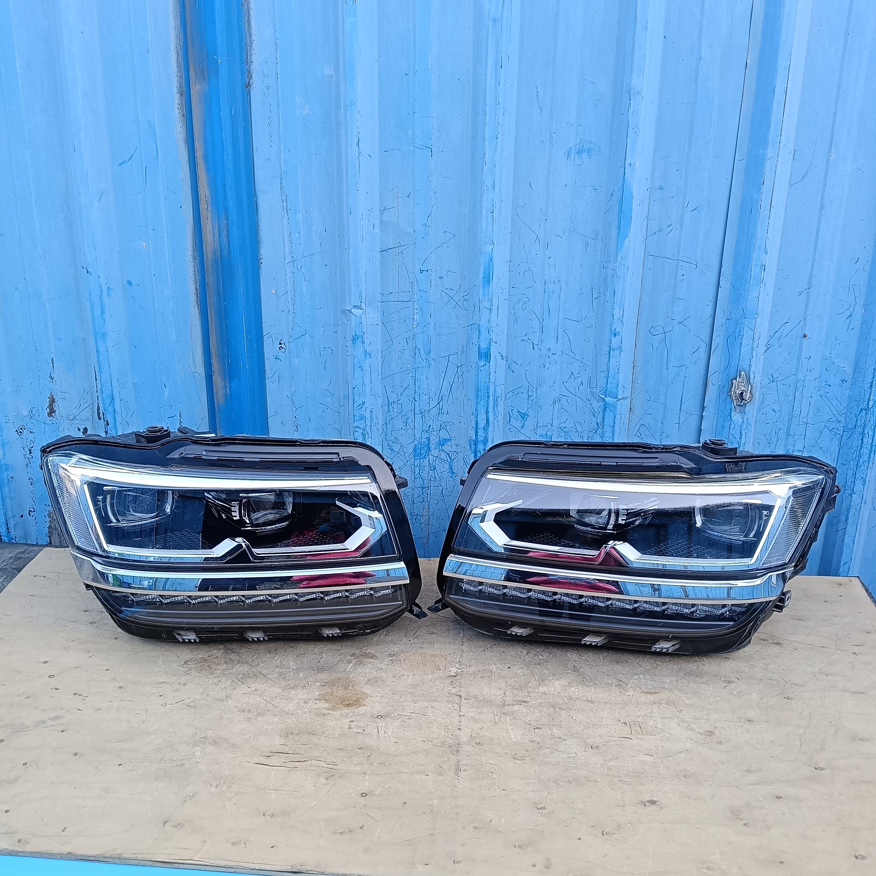 8新  适用于19_22大众途岳高配大灯前照明灯前车灯远近光灯原车原