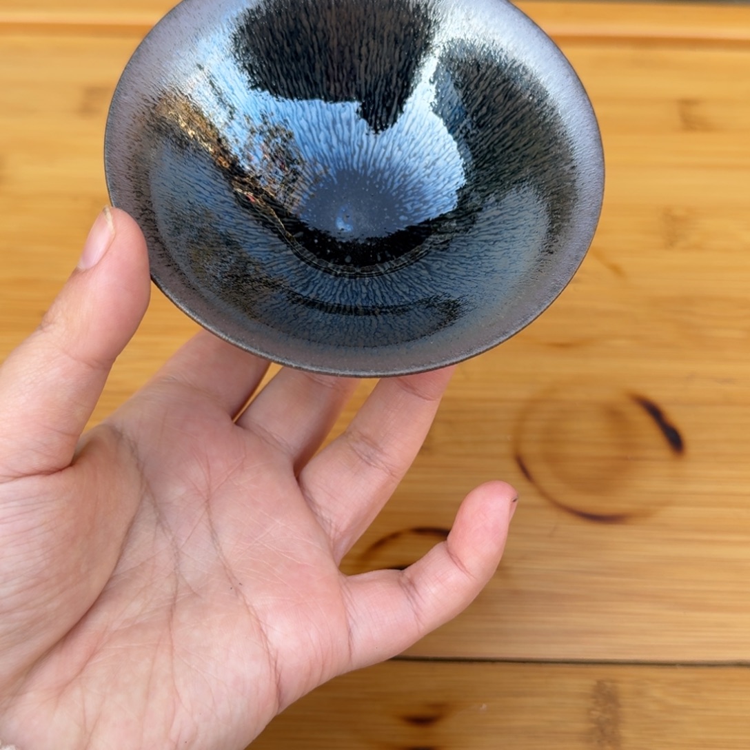 茶盏宋本丁述良柴烧
