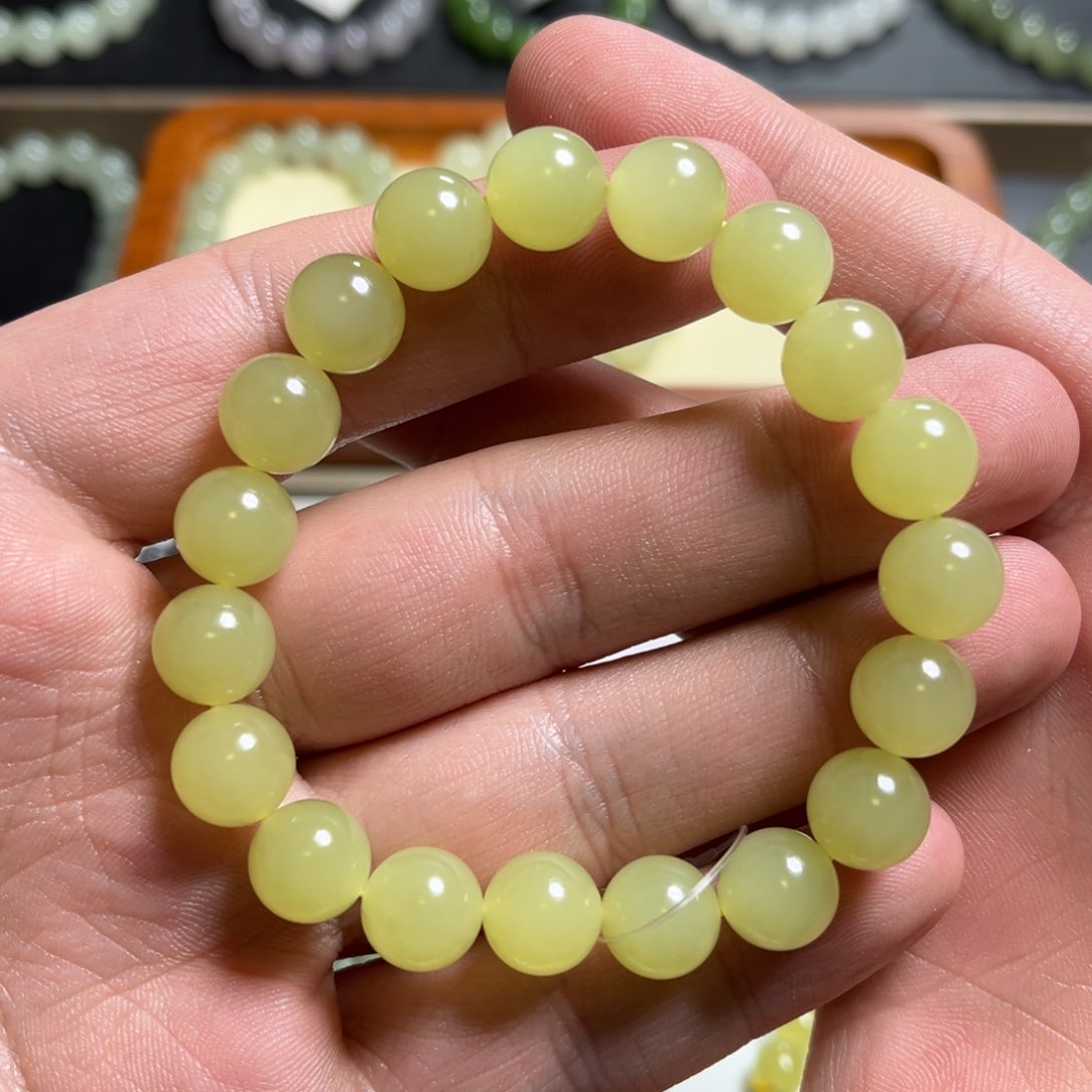 和田玉手链未镶嵌