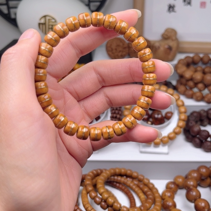 紫金鼠手串紫金鼠一线条