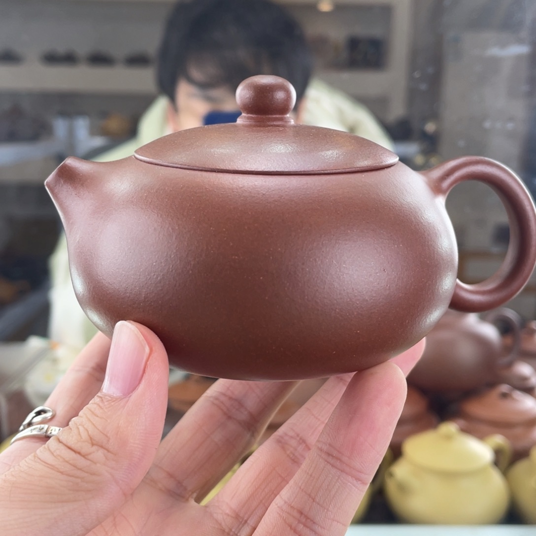 茶壶紫砂180cc红皮龙茶壶