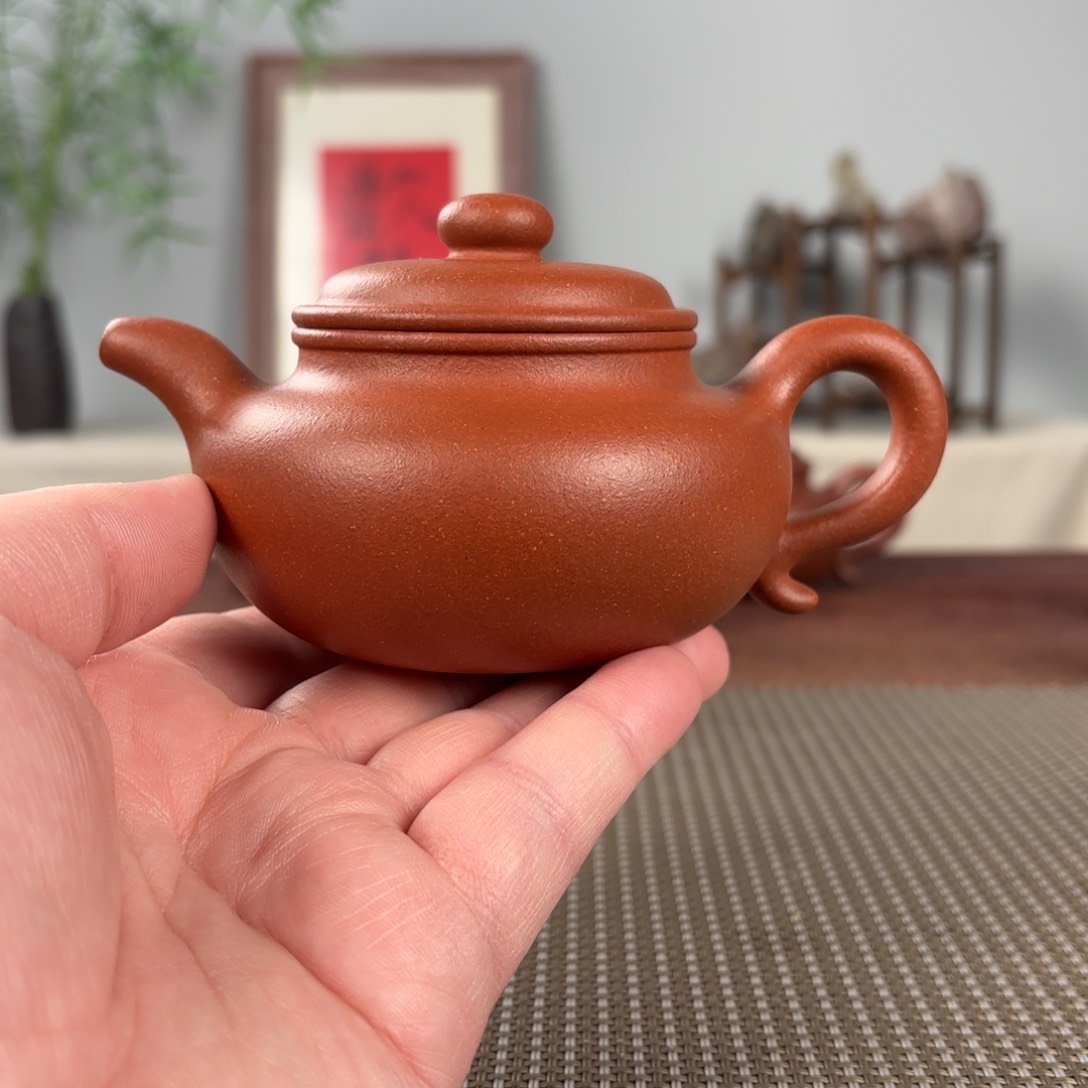 紫砂茶壶黄龙山原矿紫砂壶