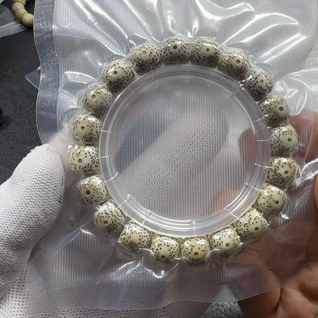 星月菩提手串包*凡星月菩提12*11原生态（氧化走色）