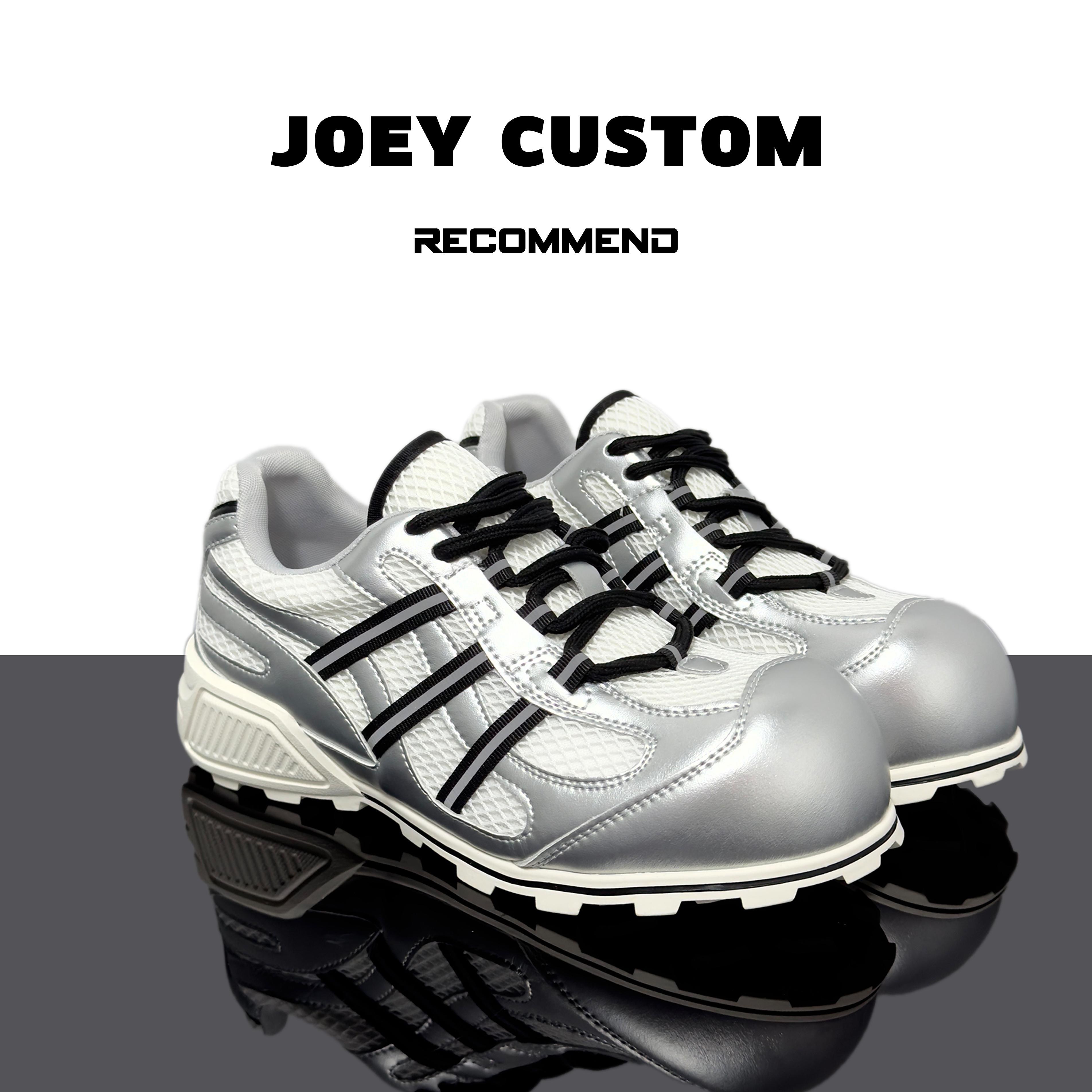 JOEY | 【保龄球阿甘】单网透气条纹拼接休闲鞋女超轻潮鞋 95-03