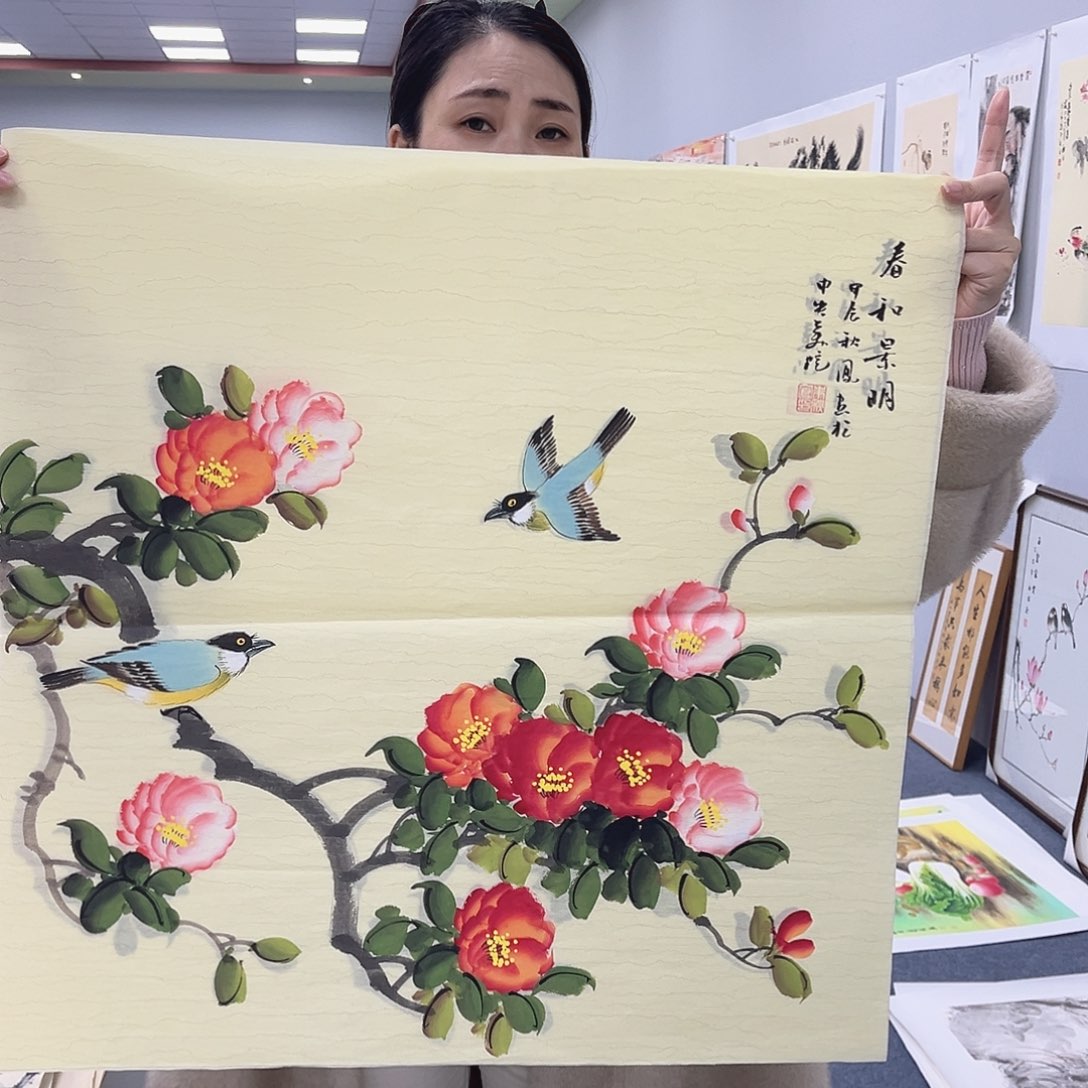 国画国画纯手绘作品
