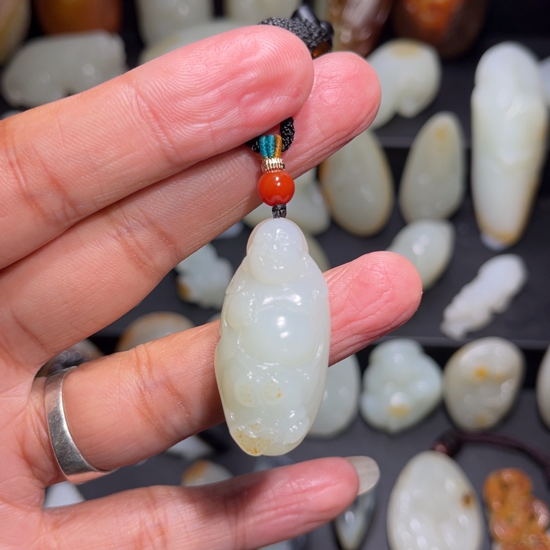 和田玉颈饰未镶嵌用****3