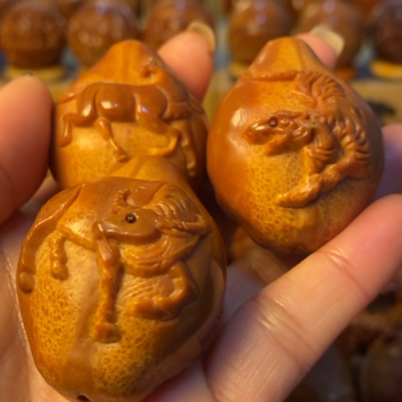 【闪购商品】橄榄核手串/手链康*精品核雕