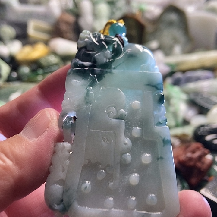 翡翠吊坠(不含链)未镶嵌