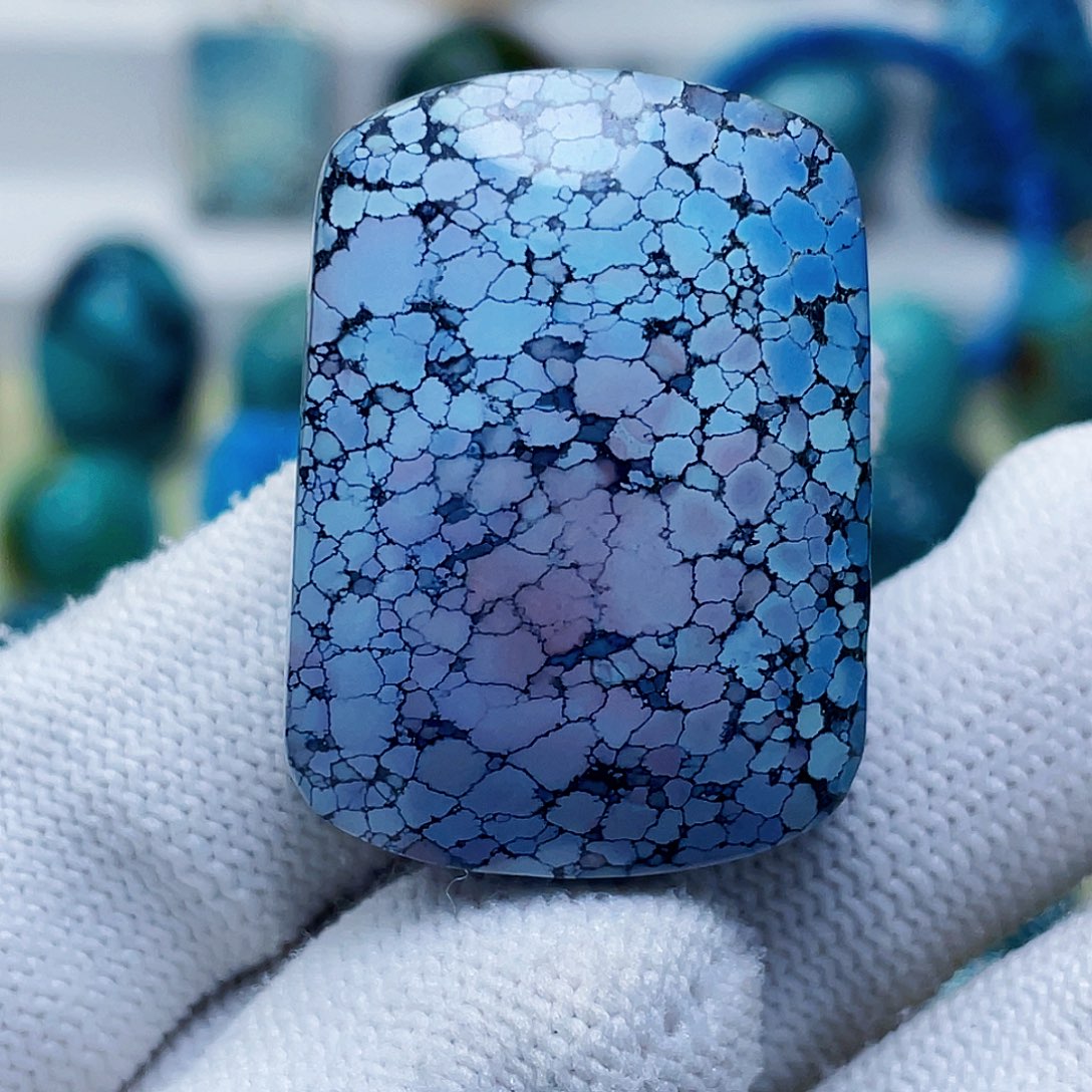 绿松石未镶嵌无事牌