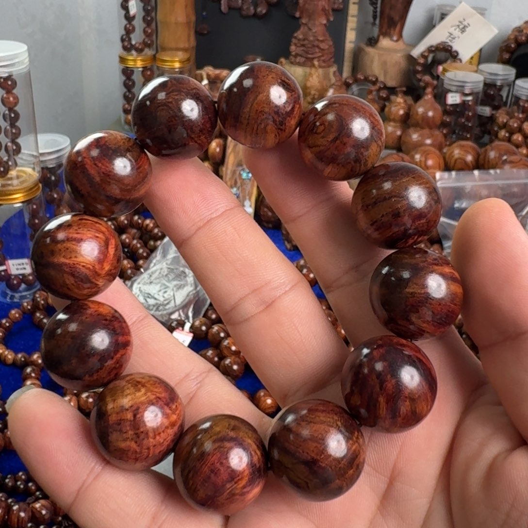 大***烟黄花梨/降香黄檀手串/手链2.0手串