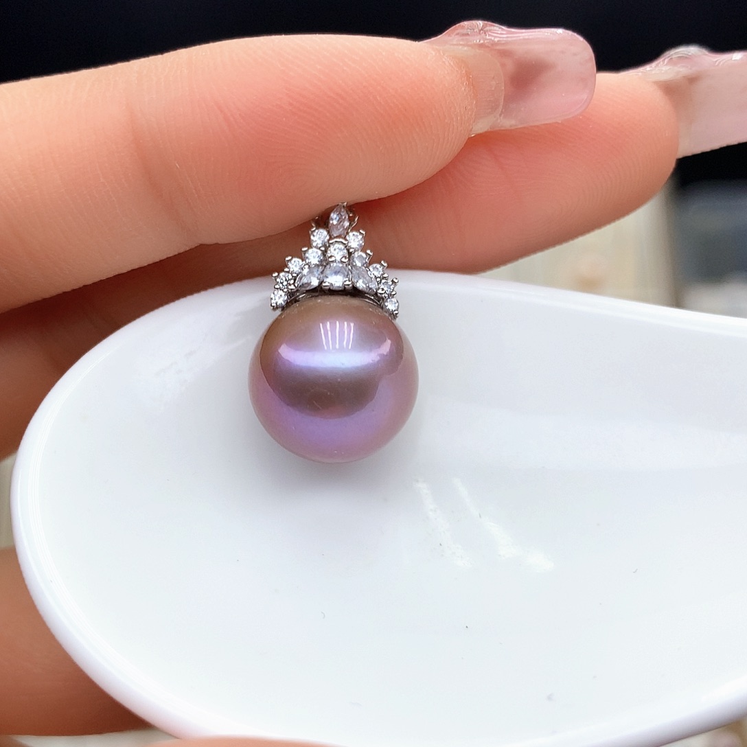 淡水珍珠颈饰合金