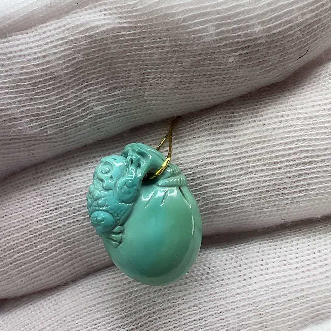 绿松石钱袋 未镶嵌