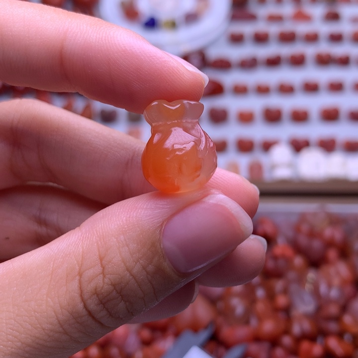 南红玛瑙未镶嵌珠宝半成品福袋