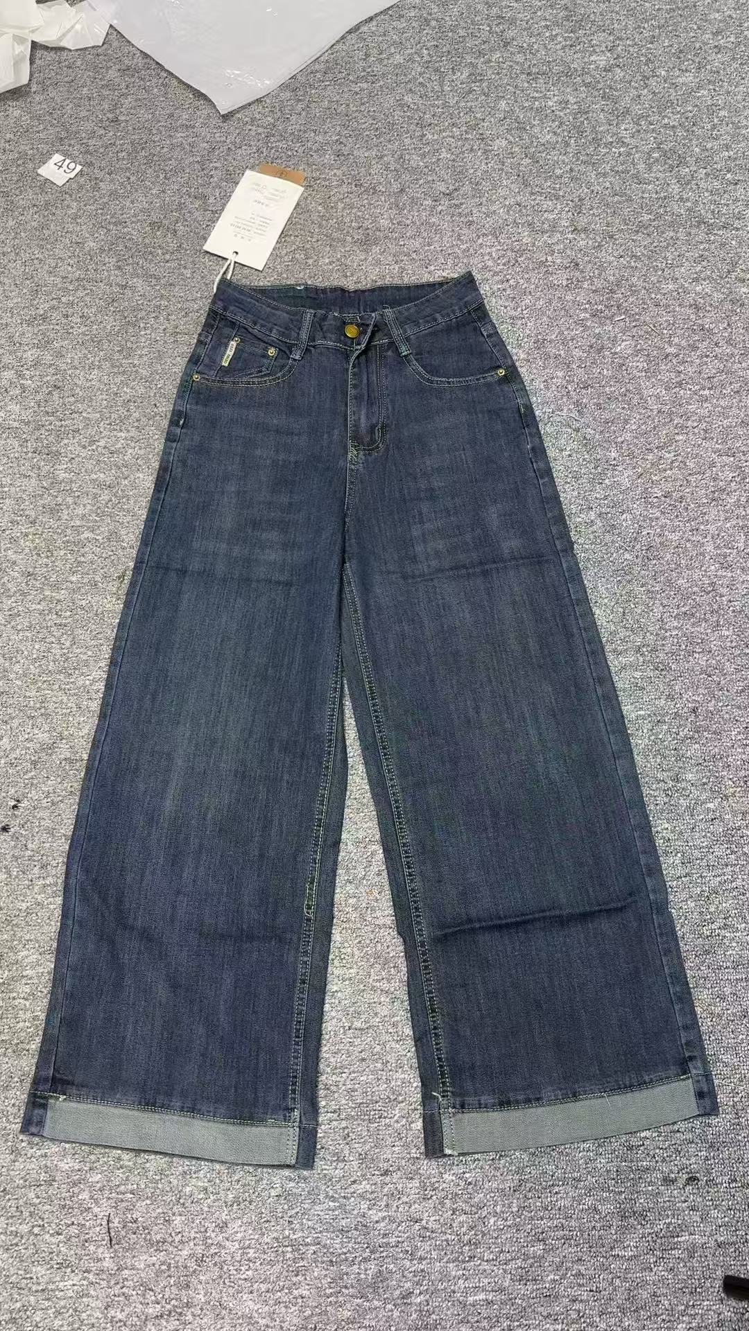 复古高腰九分奶奶裤（94-95裤长）