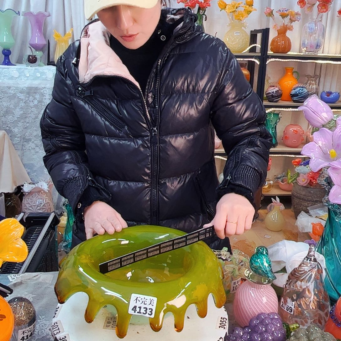 4133果盘福利家悦琉璃工艺品