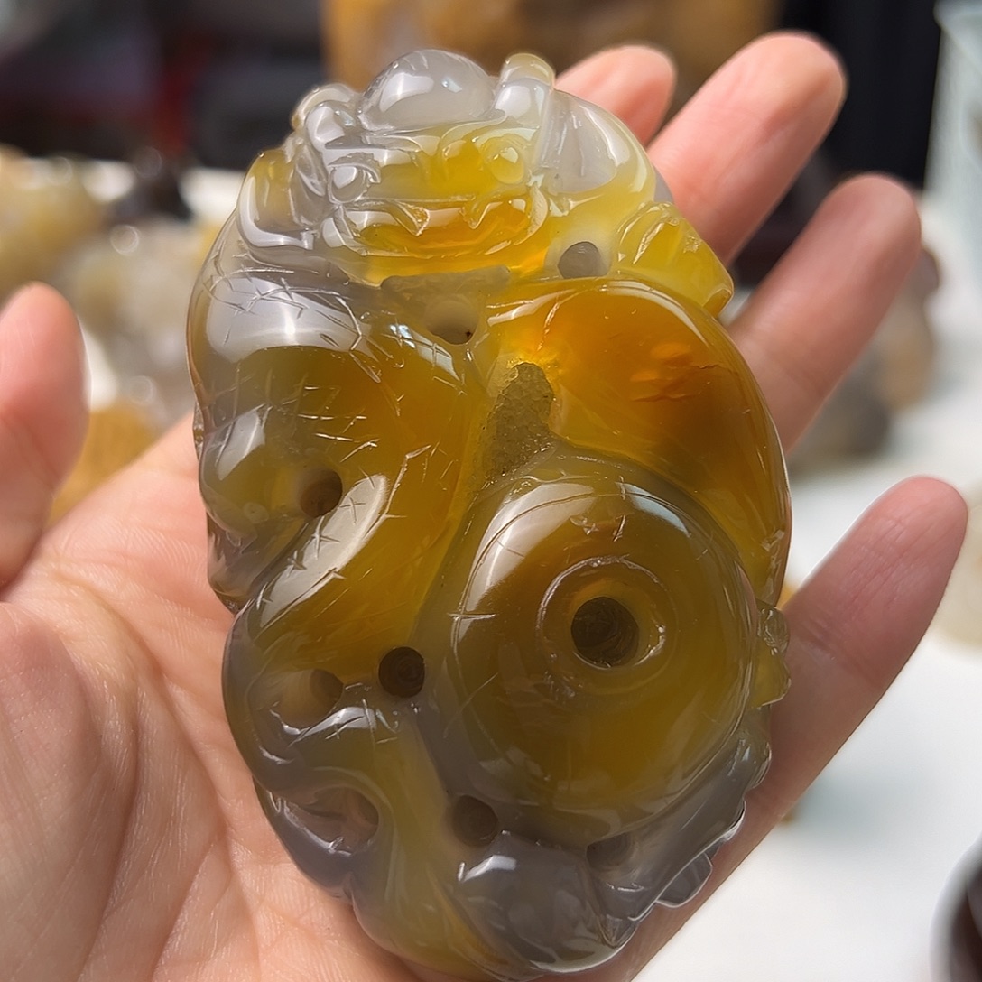 未镶嵌颈饰玛瑙/玉髓