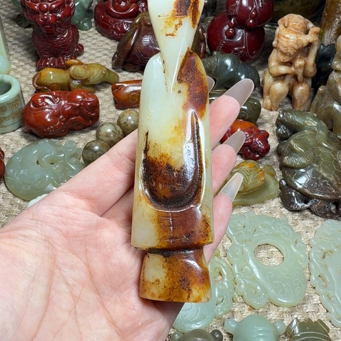 吊坠白玉菩提挂件