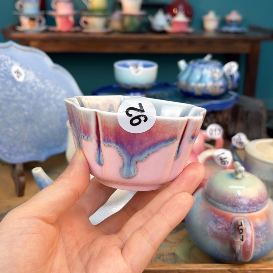 摆件木夕陶瓷手工茶器