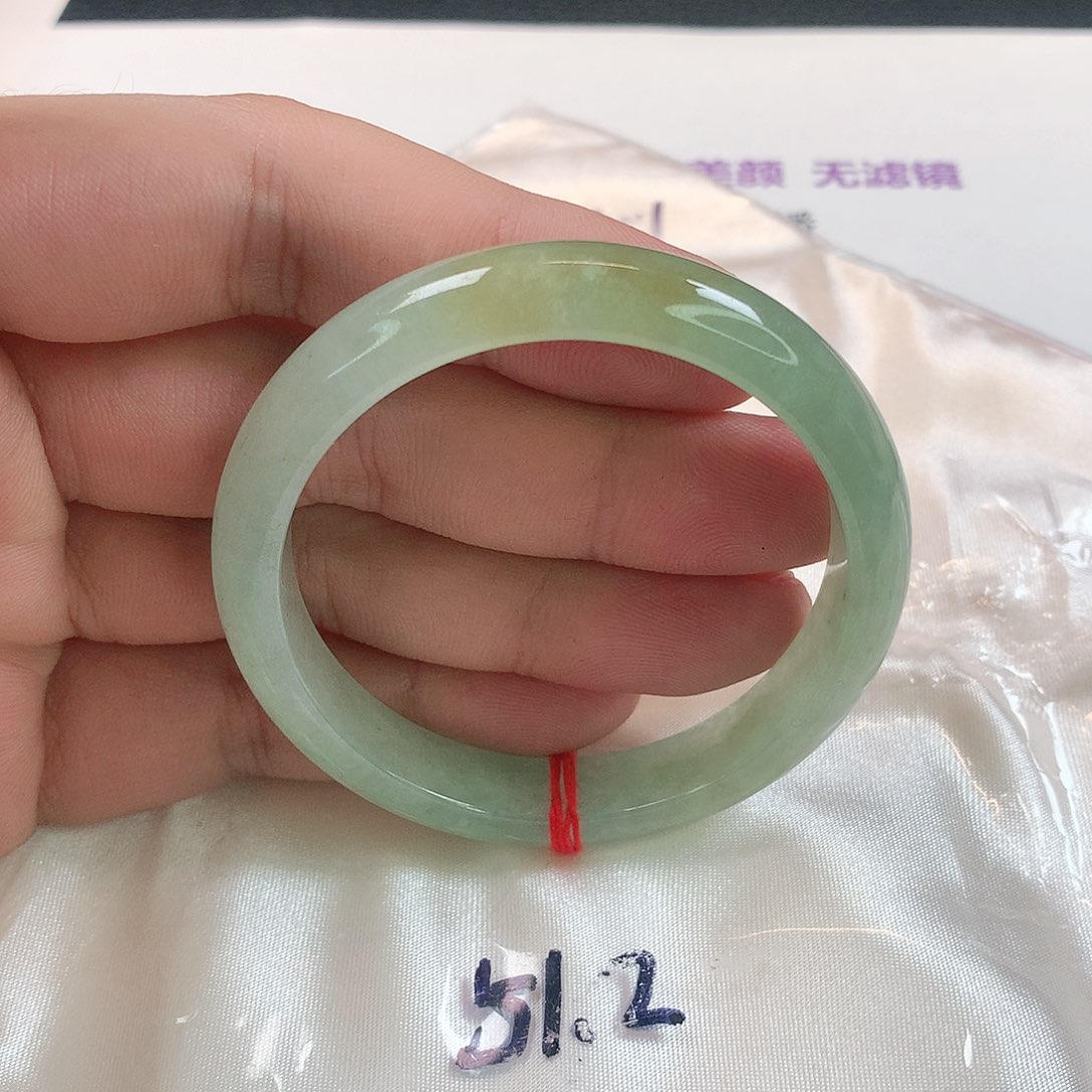 翡翠未镶嵌手镯355号