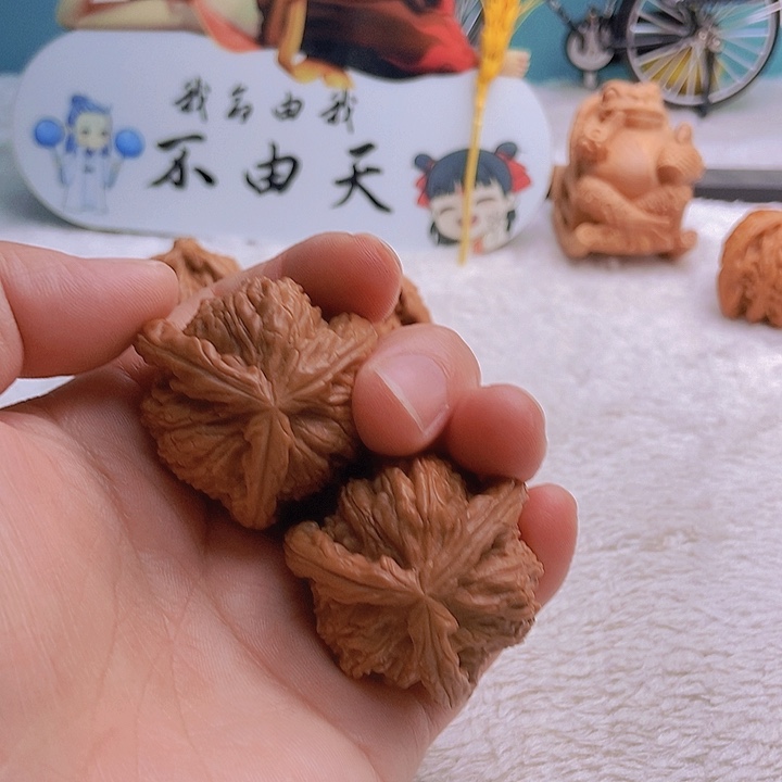 吊坠文玩核桃没***笔三棱