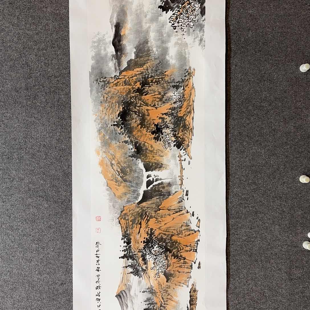 国画杜浩老师手绘作品