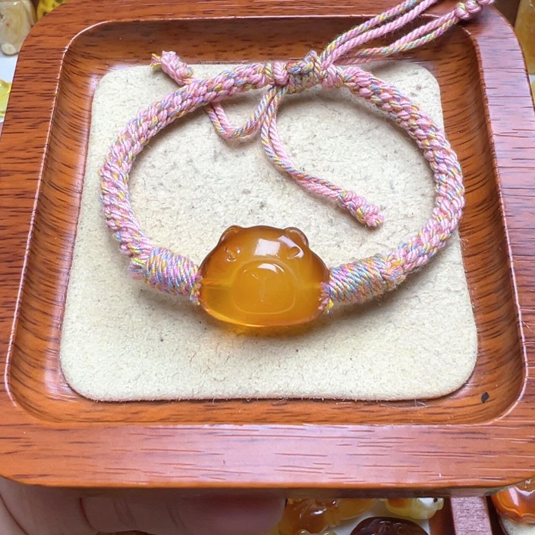 琥珀吊坠(不含链)未镶嵌