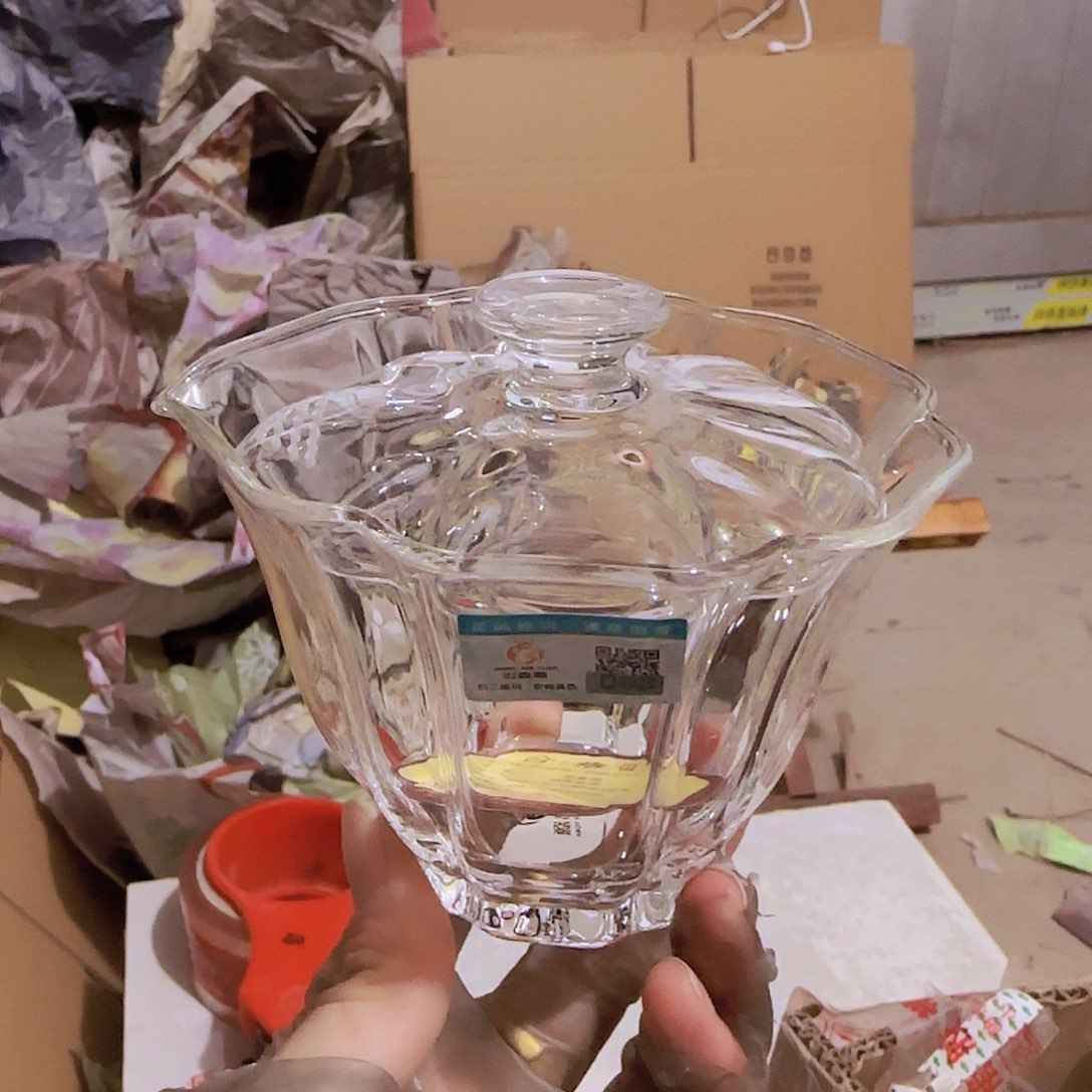 高硼硅玻璃茶水分离款W266