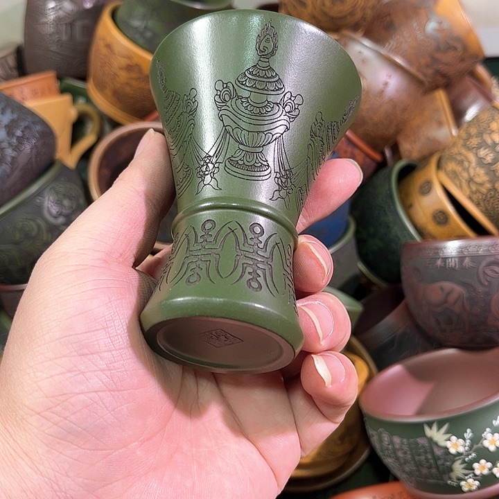 茶杯紫砂全手工紫砂主人杯