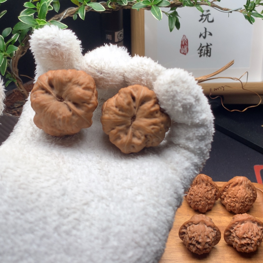 瓢***盆吊坠文玩核桃35古蟾