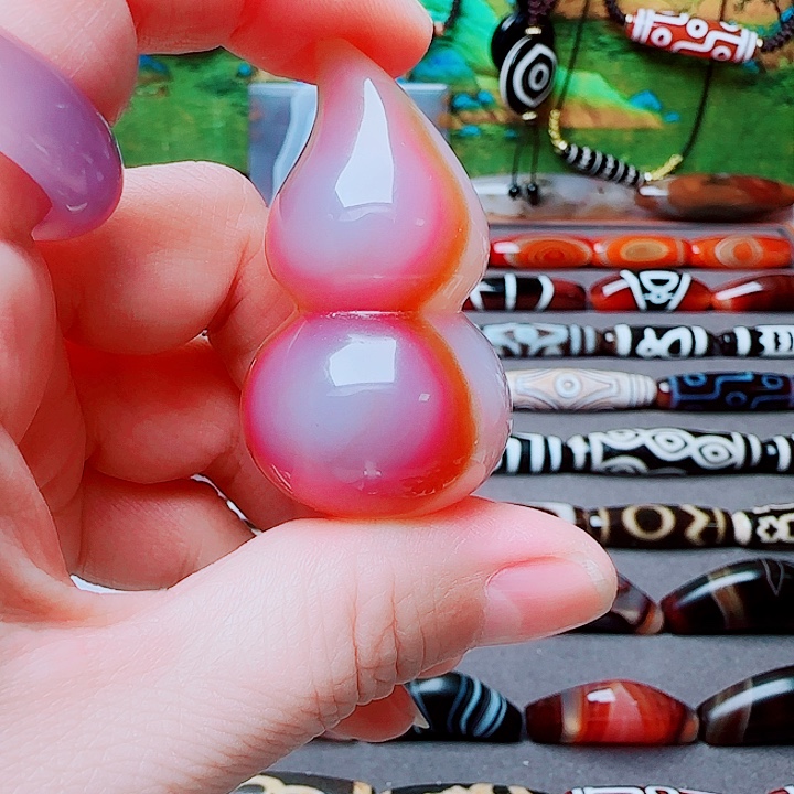 玛瑙/玉髓合金珠宝半成品