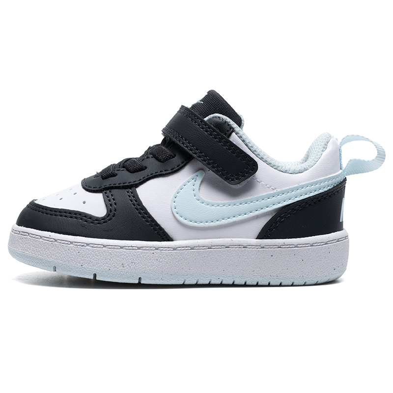 NIKE耐克板鞋童鞋2025新款舒适耐磨休闲鞋低帮魔术贴运动鞋HQ3263