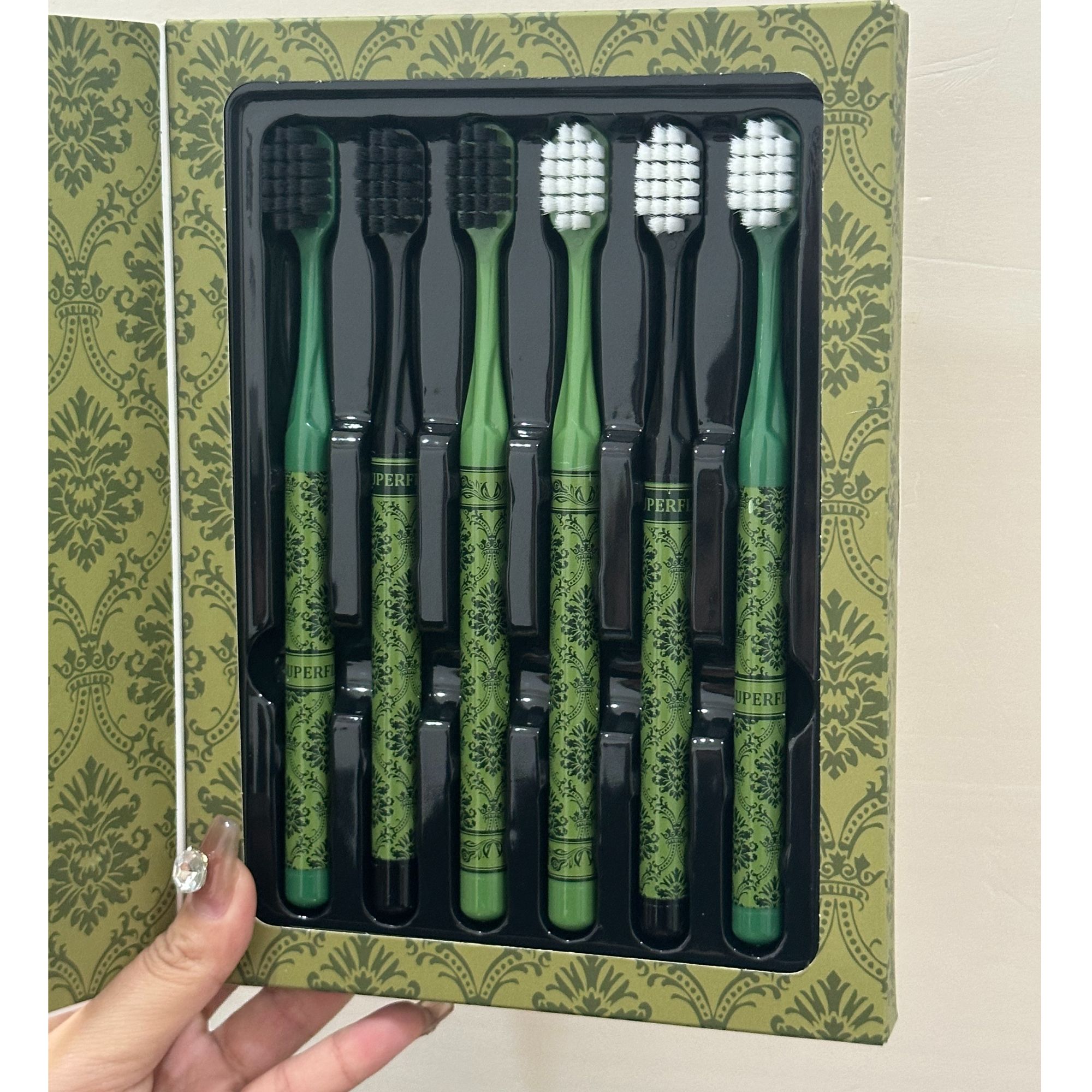 【礼盒装到手6支】超密软毛牙刷