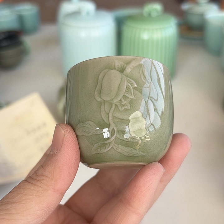 小米茶器龙泉青瓷