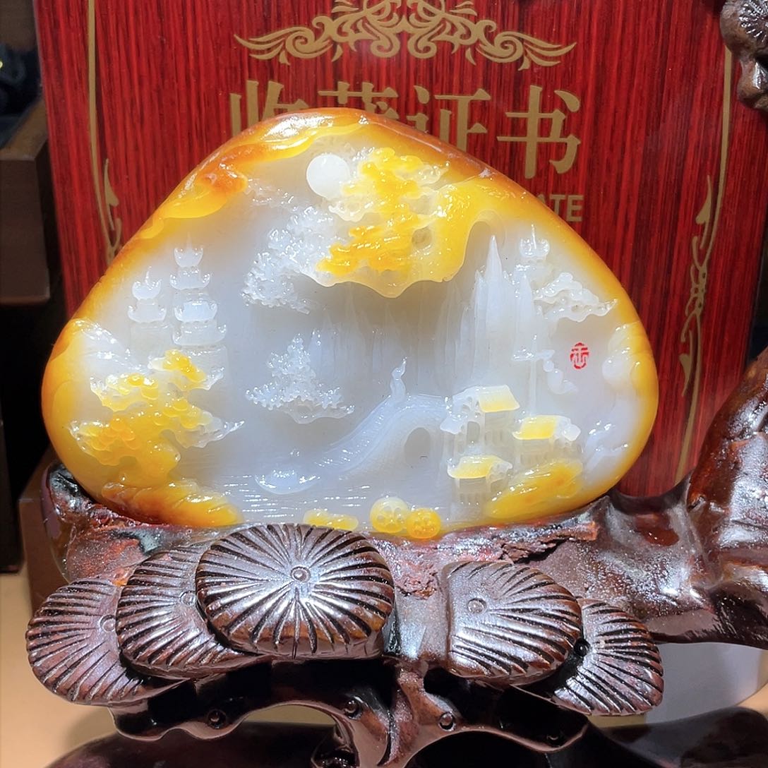 和田玉颈饰未镶嵌A7