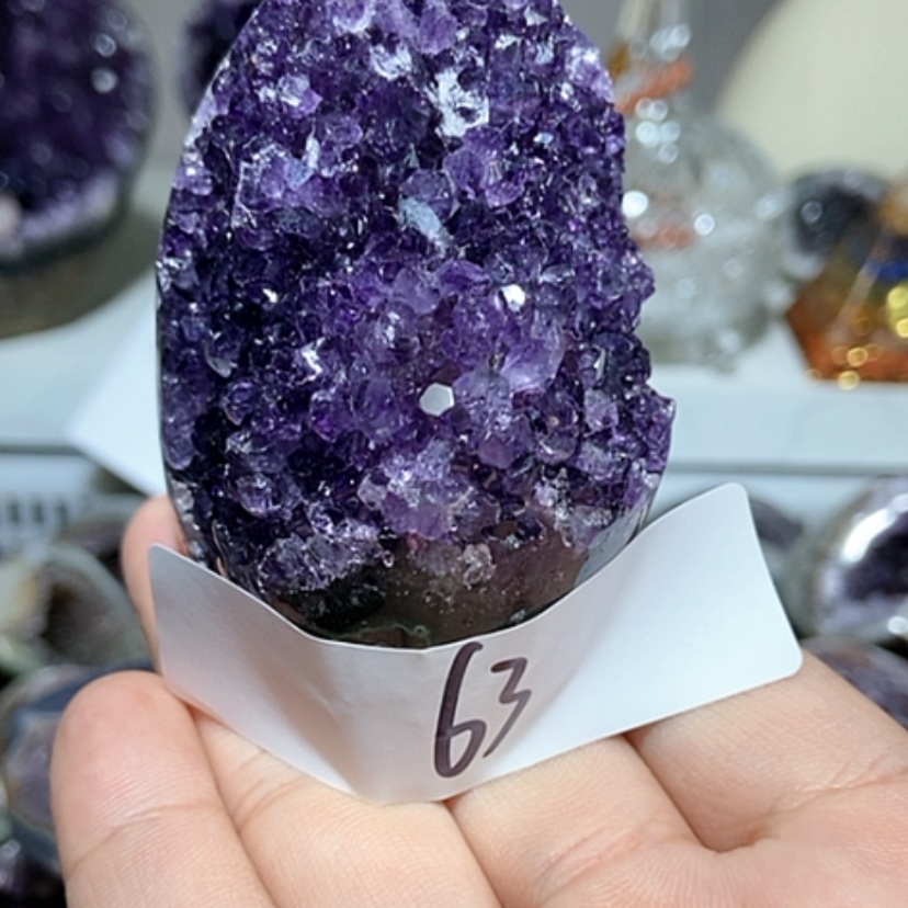 【闪购商品】888未镶嵌紫晶水晶未镶嵌