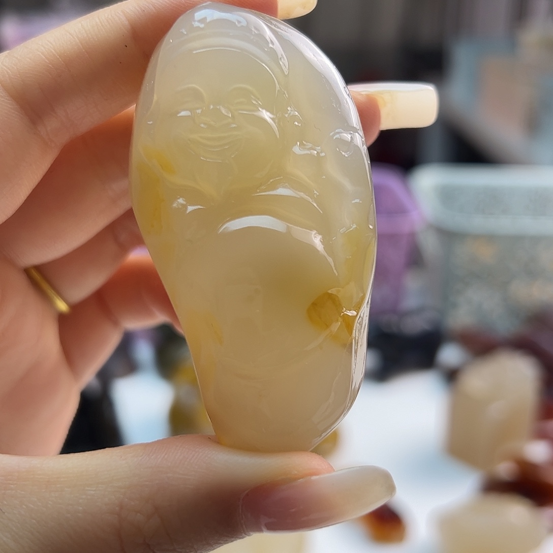 玛瑙/玉髓未镶嵌吊坠(不含链)