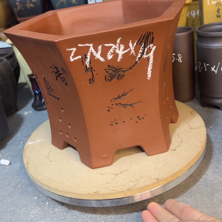 花盆紫砂紫砂花盆