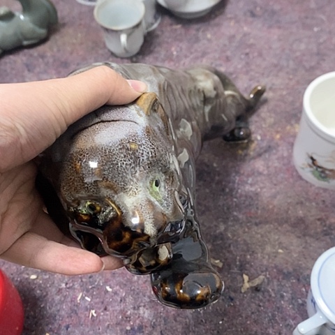 。。摆件。。烧制的问题都是正常的哦