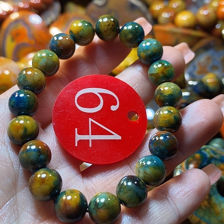 初***涛玛瑙/玉髓未镶嵌手链