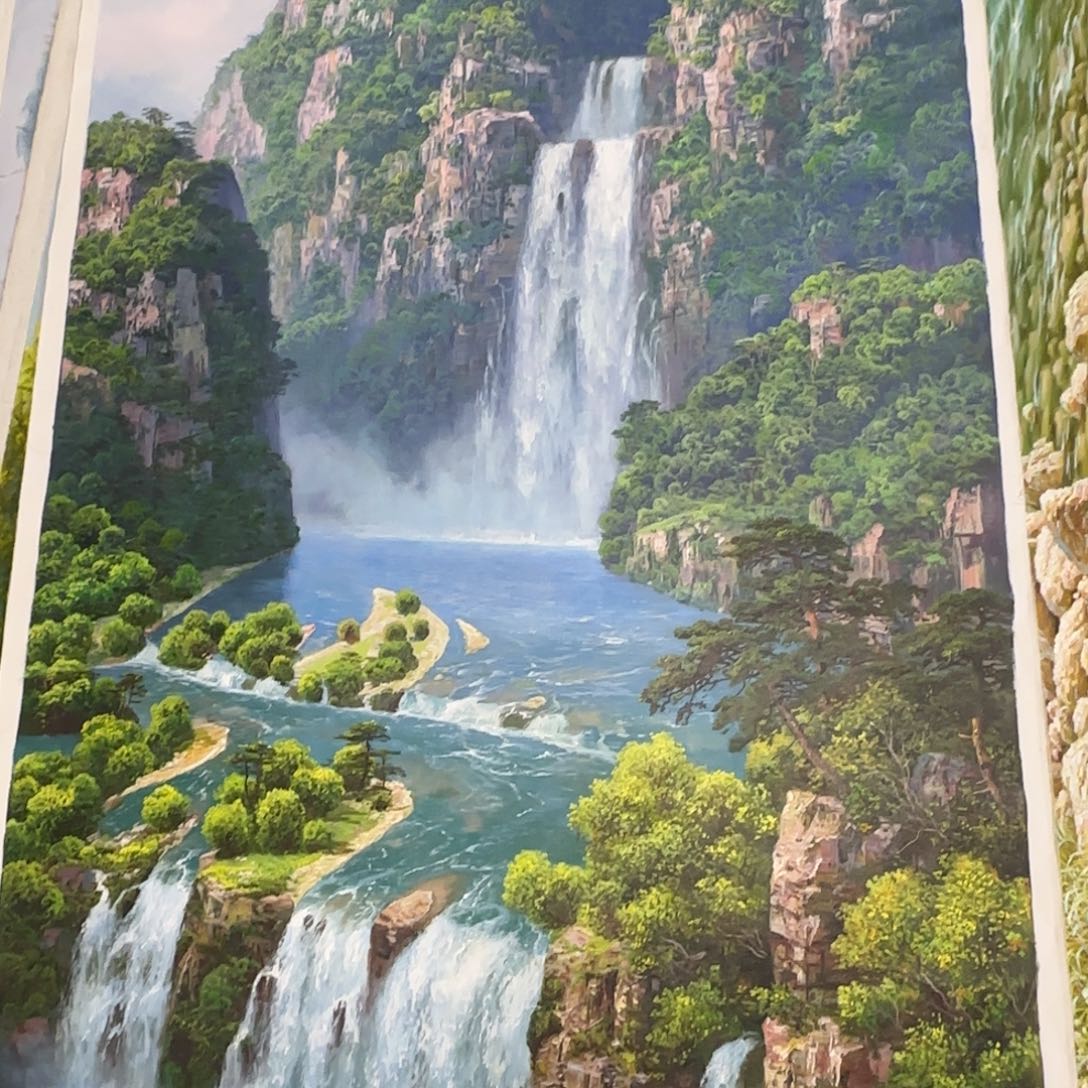 油画加油加油努力加油加油