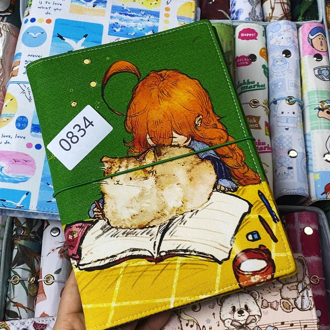 织绣A5 活页不加纸0834