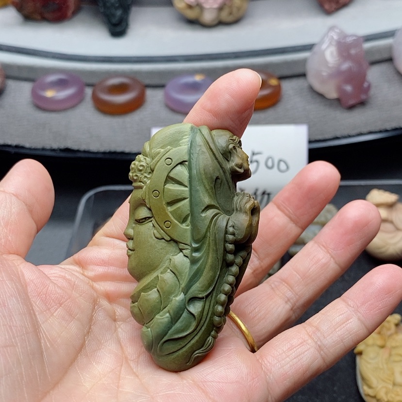 【闪购商品】未镶嵌吊坠定制石英质玉