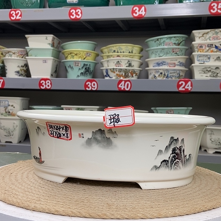 紫砂紫砂花盆8822