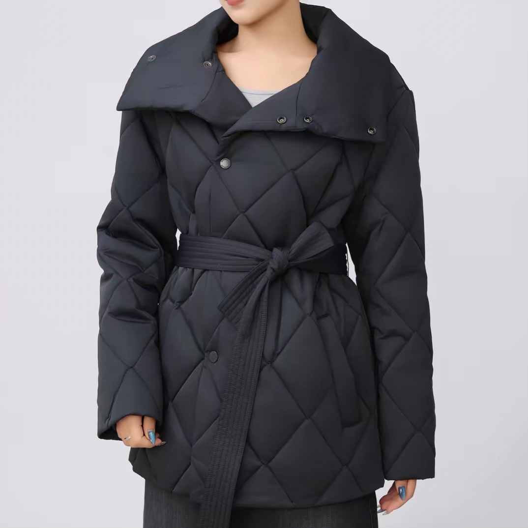 GIRDEAR/哥弟冬季加厚3M新雪丽外套保暖收腰新款防寒棉服1400729