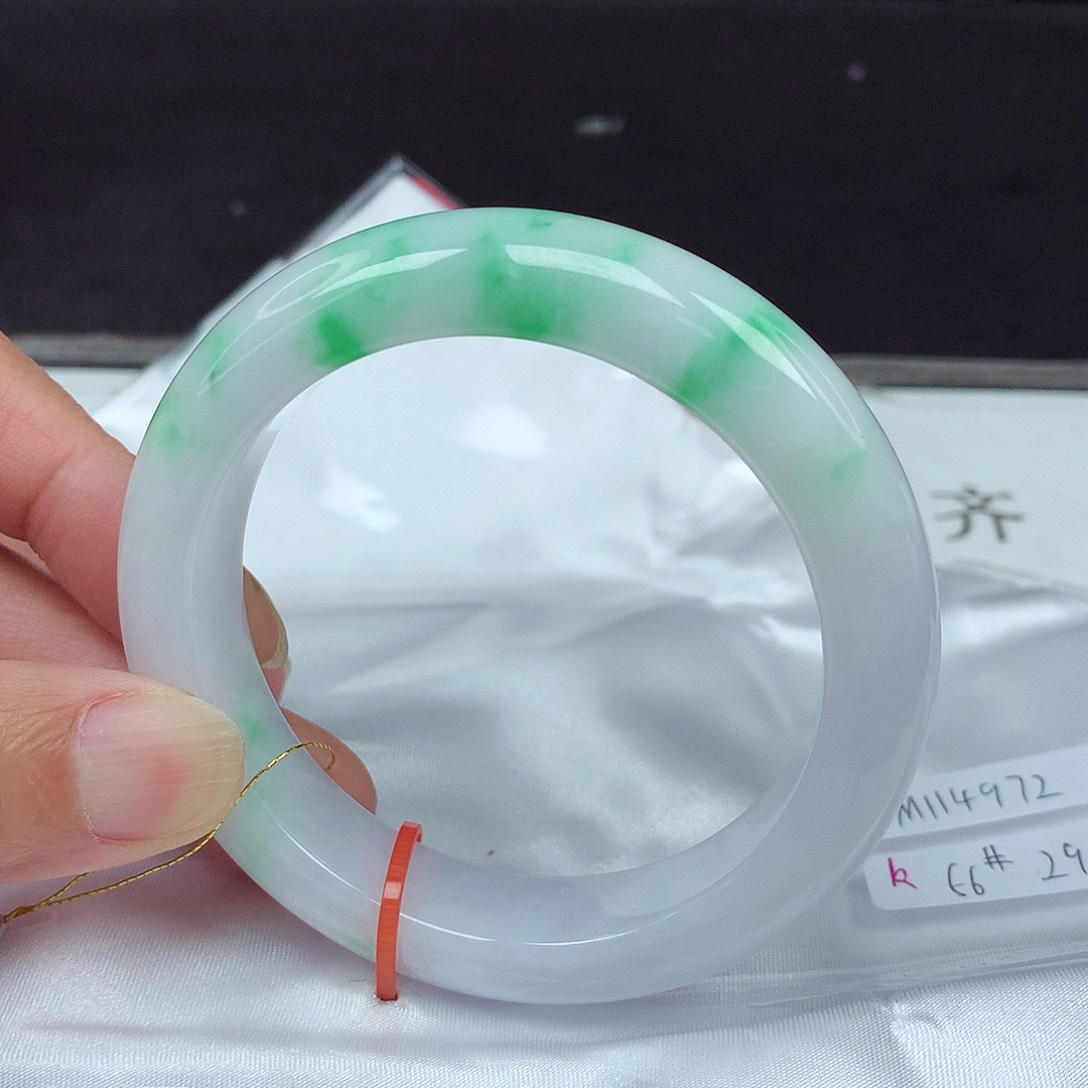 未镶嵌手镯翡翠56圈4972